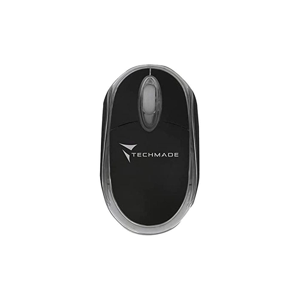 MOUSE OTTICO USB TECHMADE BLACK