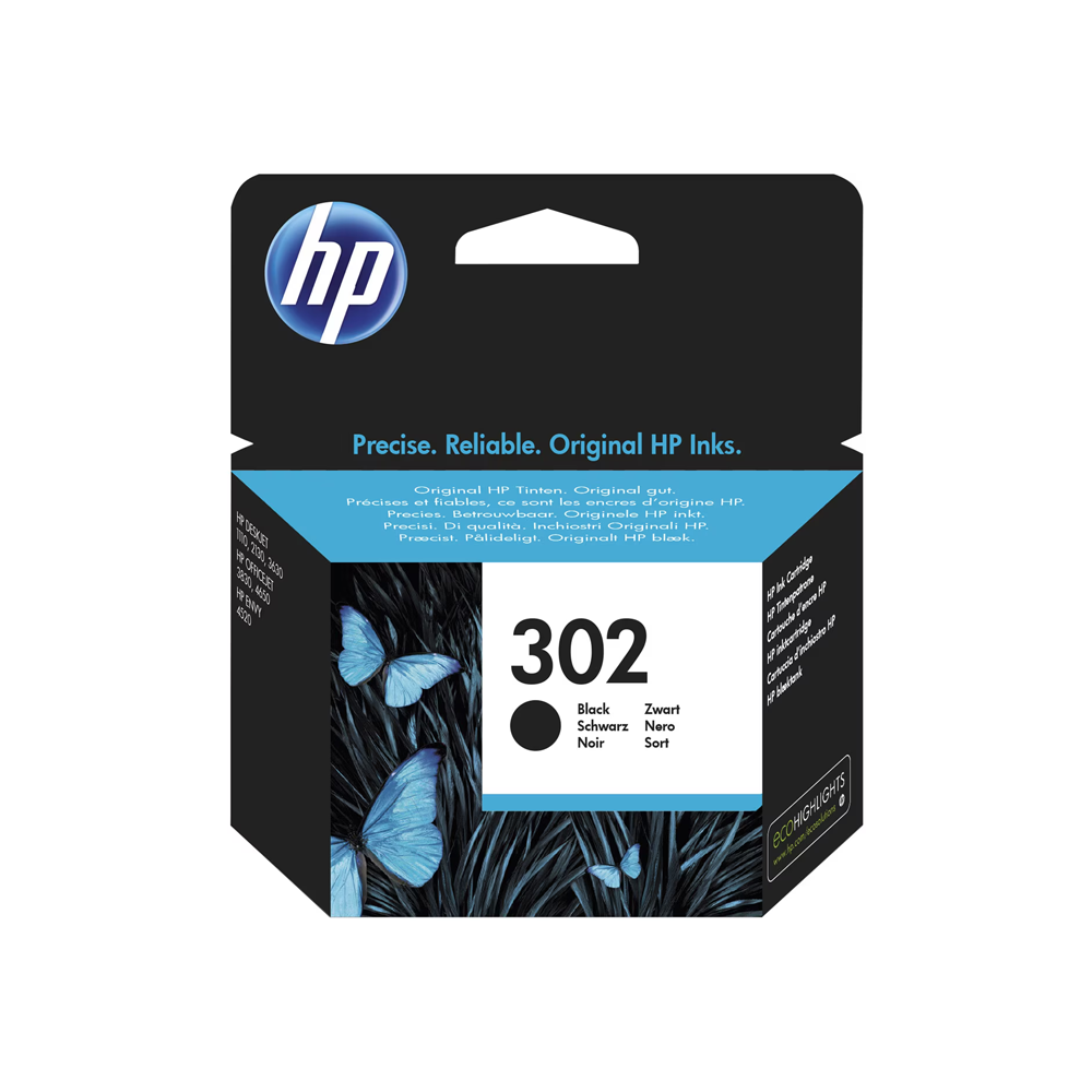 CARTUCCIA HP 302 F6U66AE NERO