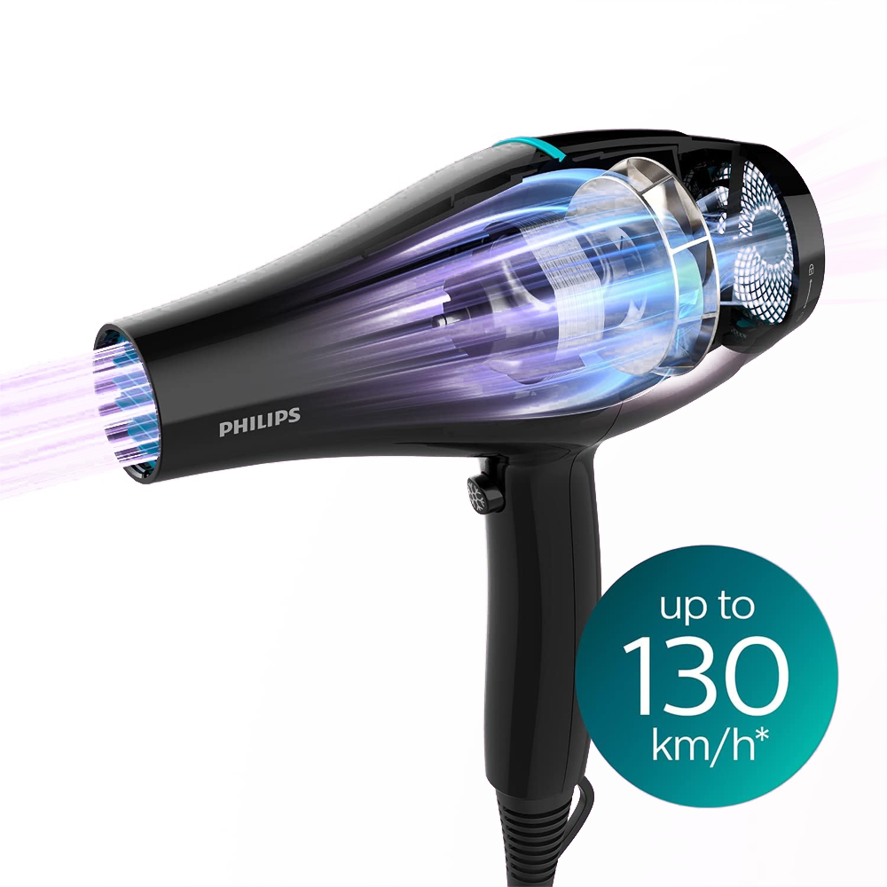 ASCIUGACAPELLI PHILIPS 2100W DRYCARE PRO  BLACK