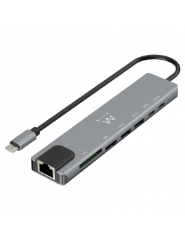 HUB EWENT USB-C HDMI 8 IN 1