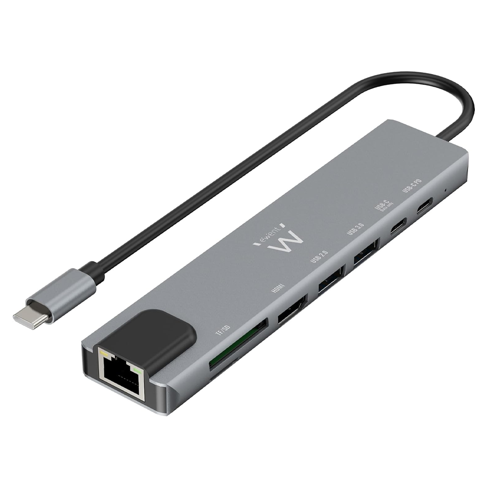 HUB EWENT USB-C HDMI 8 IN 1